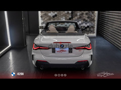 BMW 420i convertible 2024 بى ام دابليو- زيرو- استلام فورى بالتجمع - 4